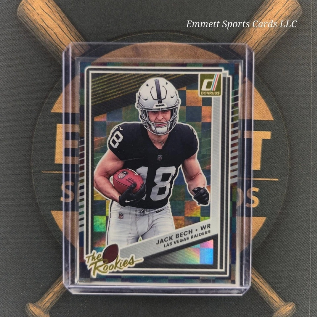 2025 Panini Donruss Jack Bech The Rookies Insert | The Break Room Cards-1