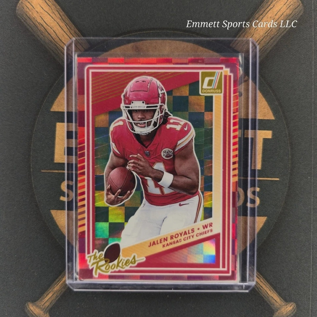 2025 Panini Donruss Jalen Royals The Rookies Insert | The Break Room Cards-1