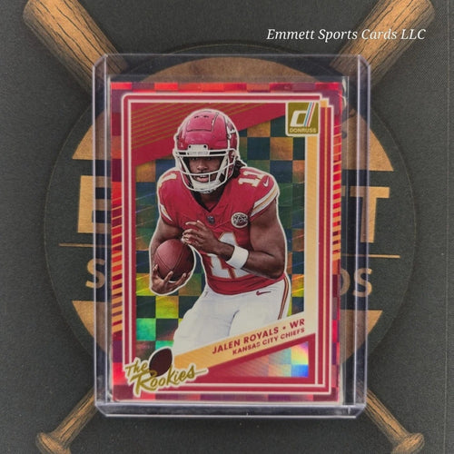 2025 Donruss "The Rookies" Jalen Royals | The Break Room Cards-1