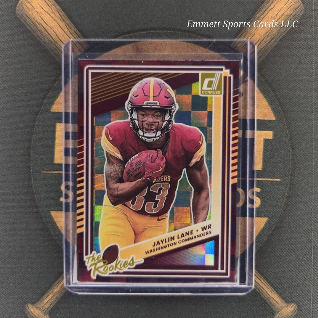 2025 Panini Donruss Jaylin Lane The Rookies Insert | The Break Room Cards-1