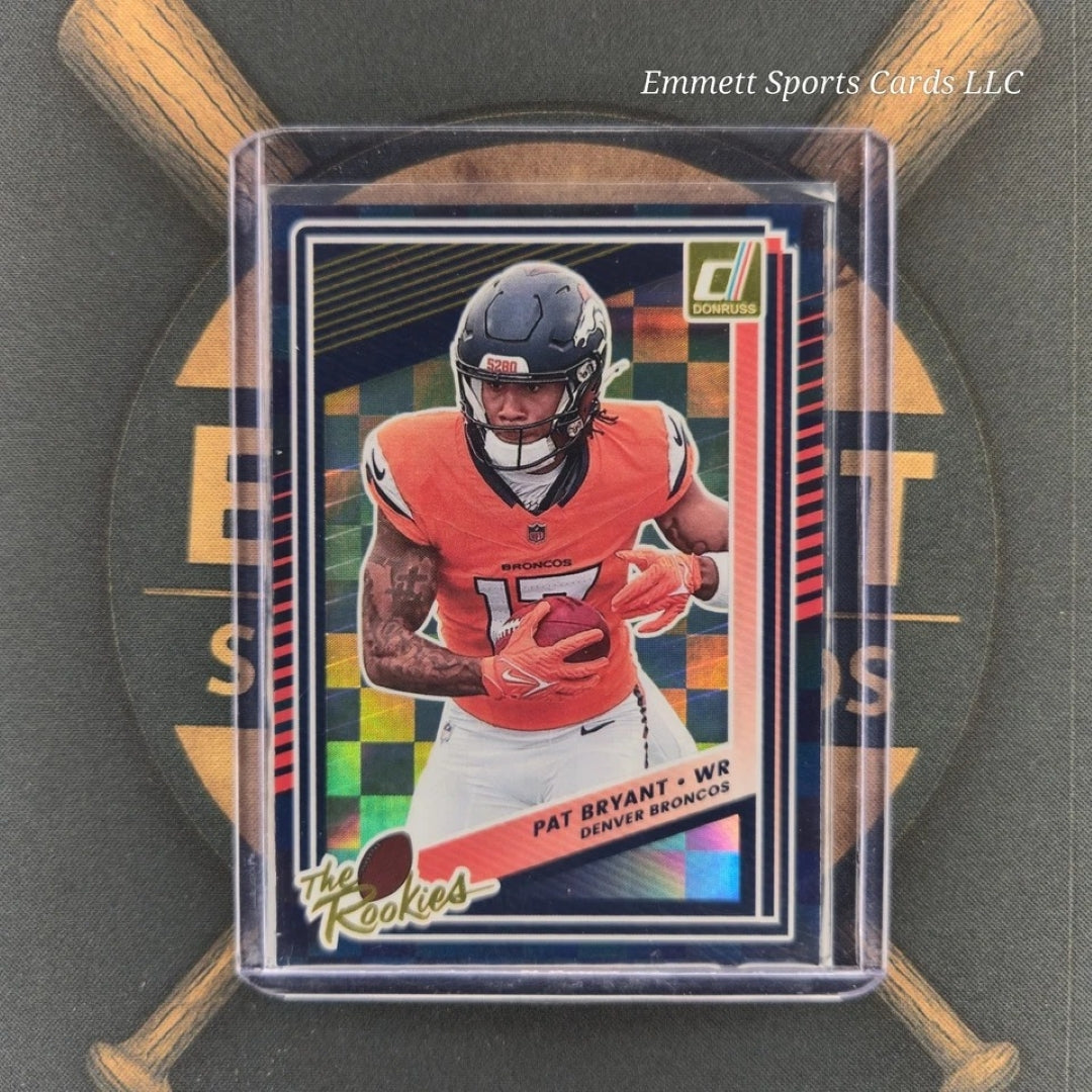 2025 Panini Donruss Pat Bryant The Rookies Insert | The Break Room Cards-1