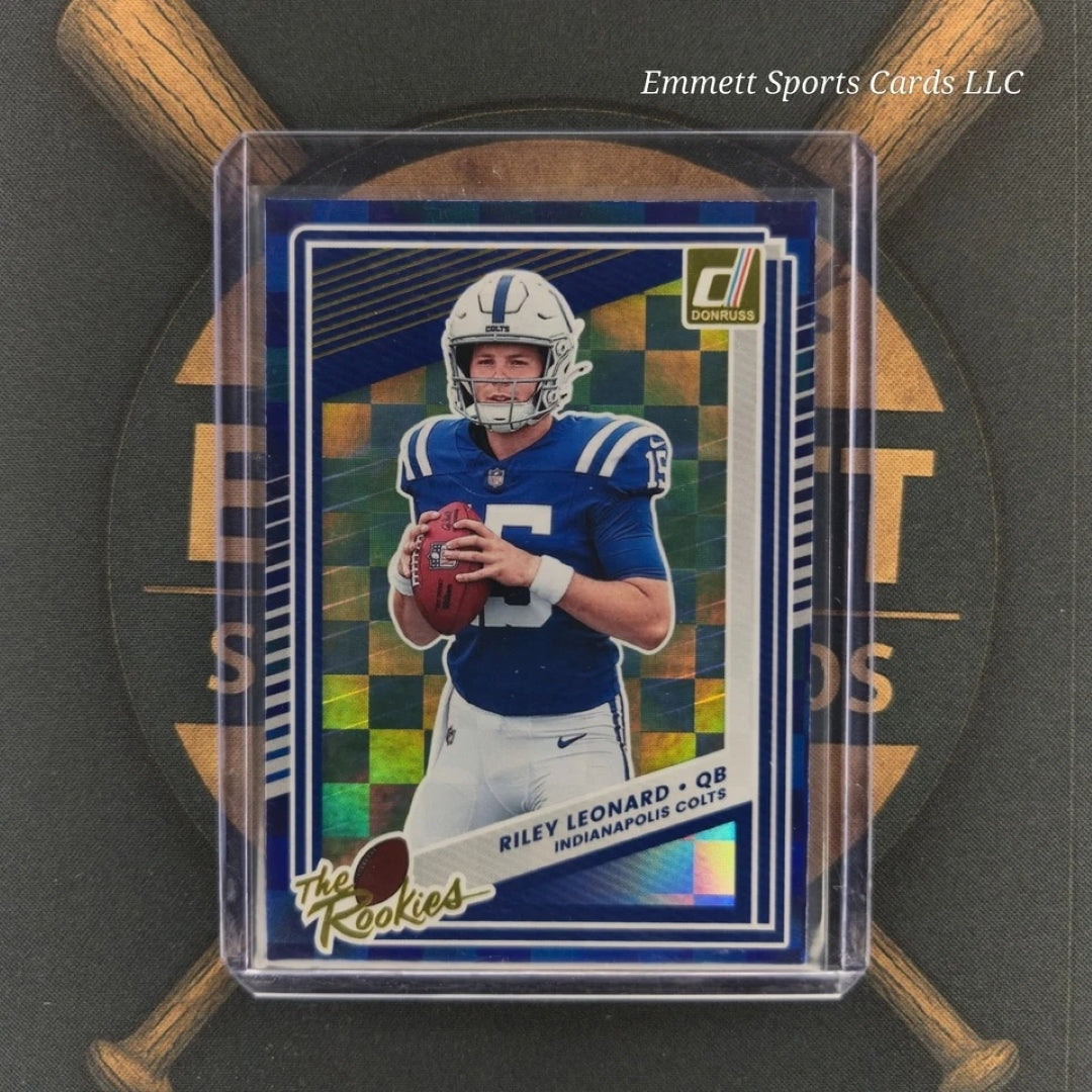 2025 Panini Donruss Riley Leonard The Rookies Insert | The Break Room Cards-1