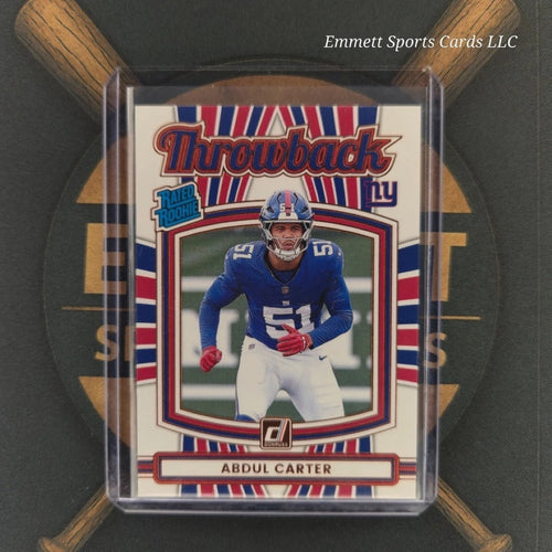 2025 Donruss Throwback - Abdul Carter | The Break Room Cards-1