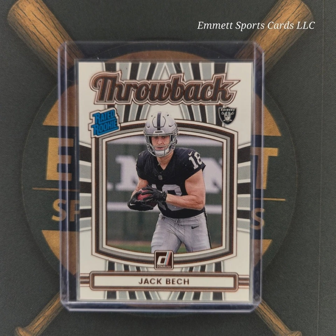 2025 Panini Donruss Jack Bech Throwback Insert | The Break Room Cards-1