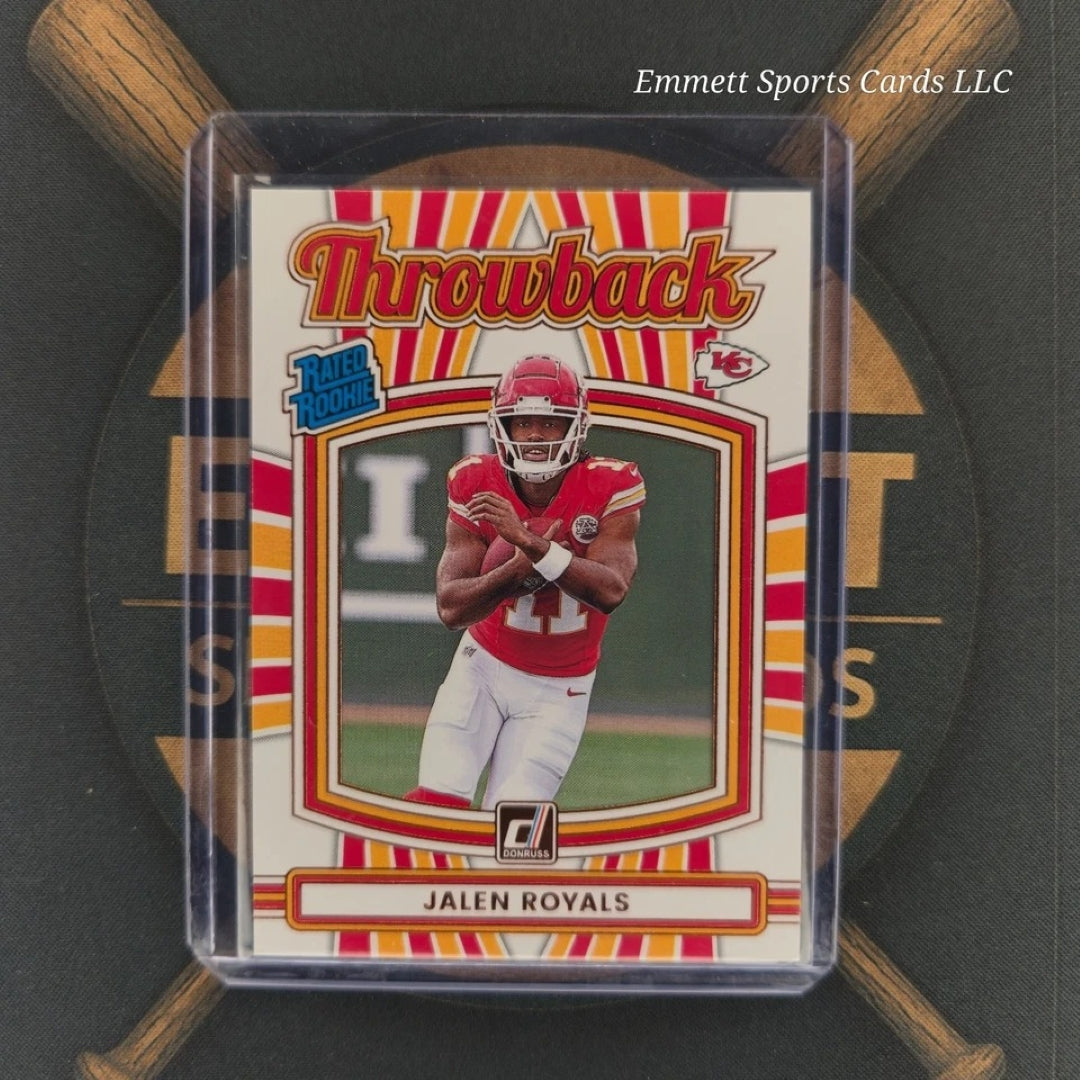 2025 Panini Donruss Jalen Royals Throwback Insert | The Break Room Cards-1