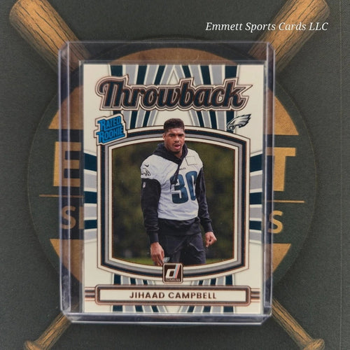 2025 Donruss Throwback - Jihaad Campbell | The Break Room Cards-1