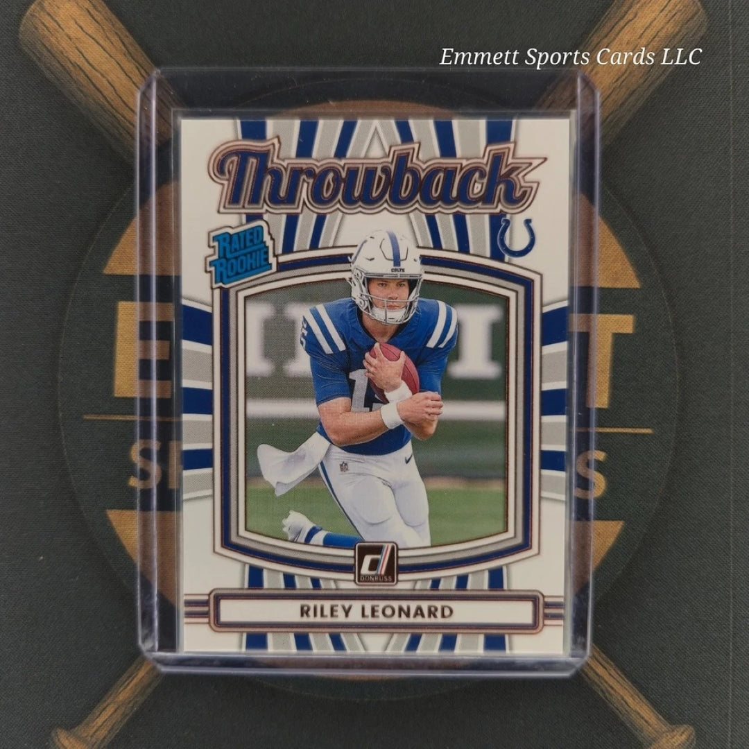 2025 Panini Donruss Riley Leonard Throwback Insert | The Break Room Cards-1