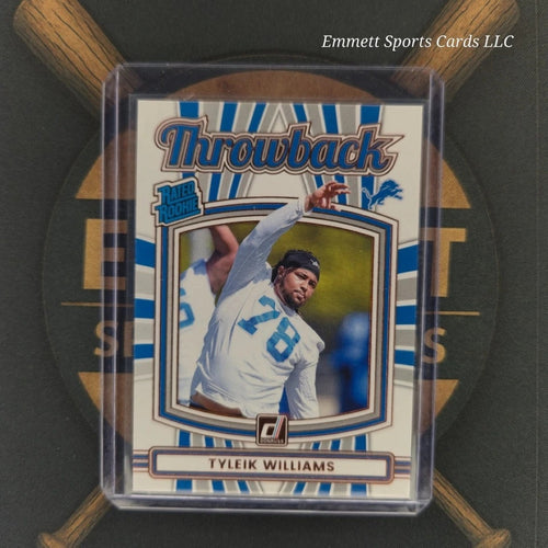 2025 Donruss Throwback - Tyleik Williams | The Break Room Cards-1