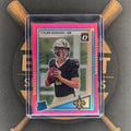 2025 Panini Donruss Tyler Shough Pink Optic Preview  |The Break Room Cards™-1