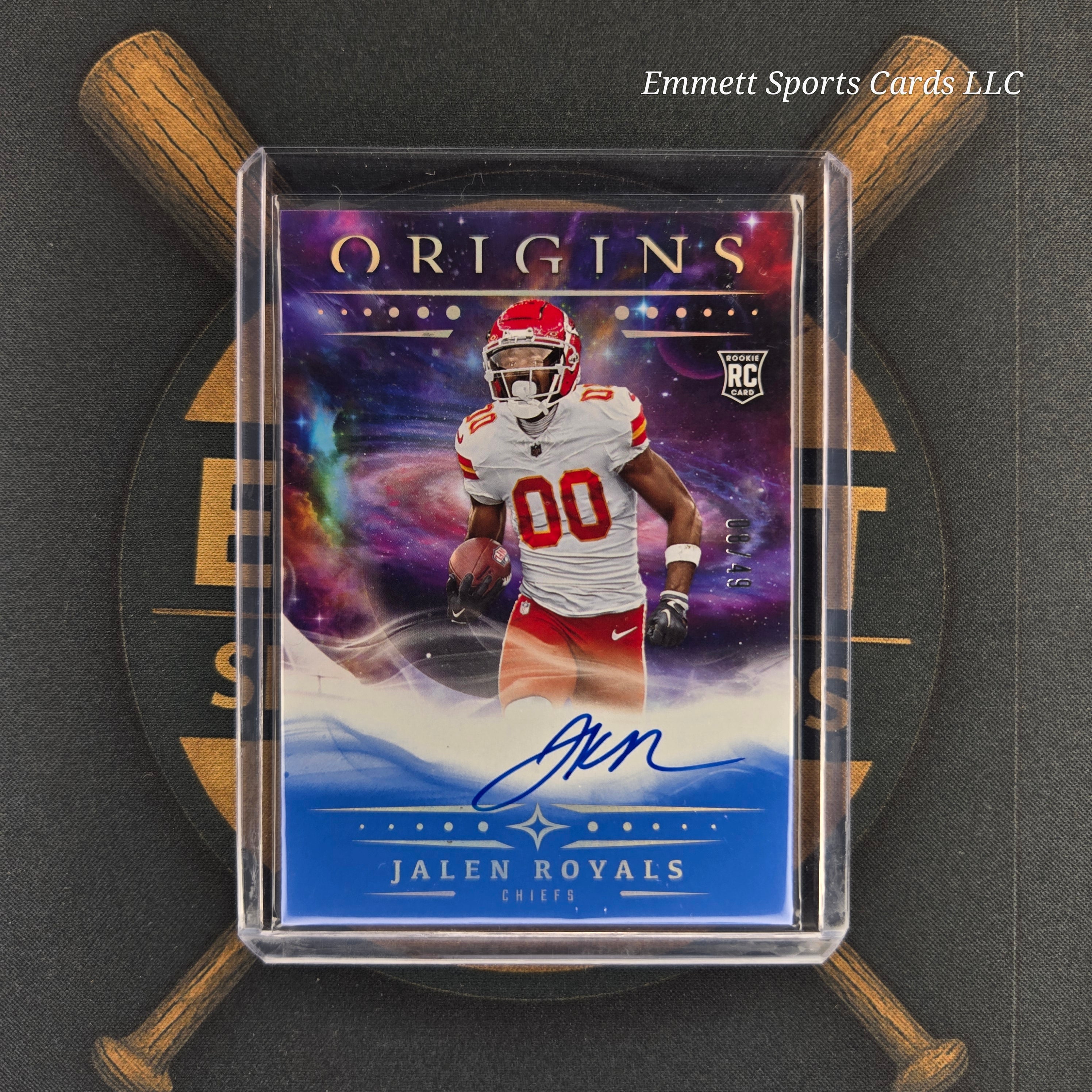 2025 Panini Origins Jalen Royals Rookie Auto /49