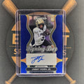 2025 Panini Prizm Draft Picks Jimmy Horn Jr Blue Auto  |The Break Room Cards™-1
