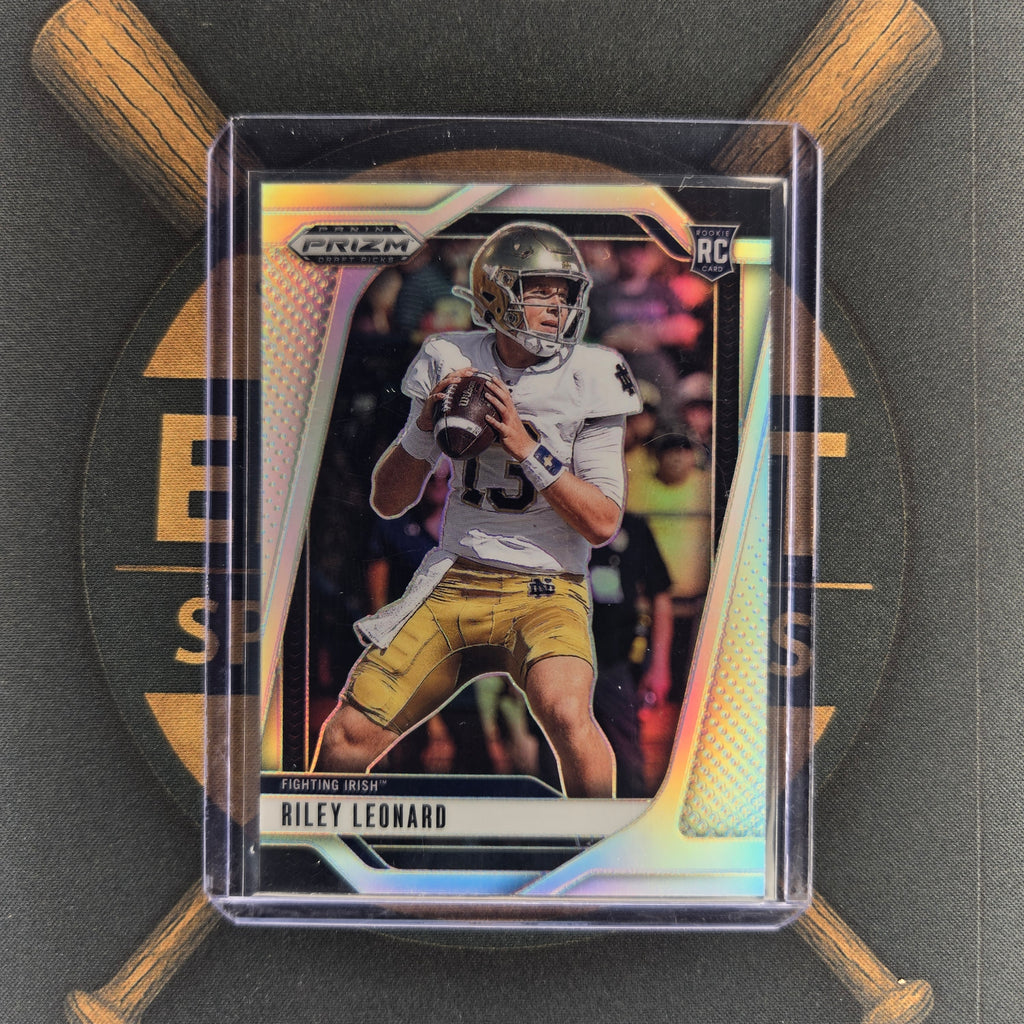 2025 Panini Prizm Draft Picks Riley Leonard Silver Prizm