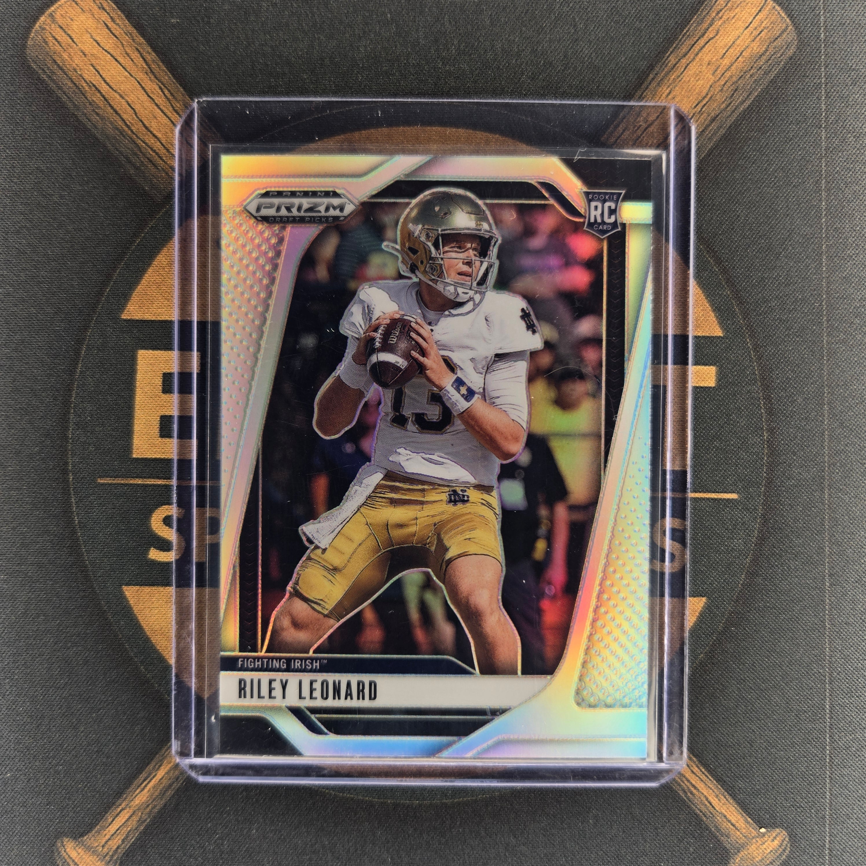 2025 Panini Prizm Draft Picks Riley Leonard Silver Prizm