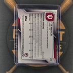 2025 Topps Bowman Chrome U Lee Beebe Jr Lime Green Refractor | The Break Room Cards™-2
