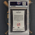 2025 Topps Chrome Aaron Judge Shadow Etch PSA 10 | The Break Room Cards™ -2
