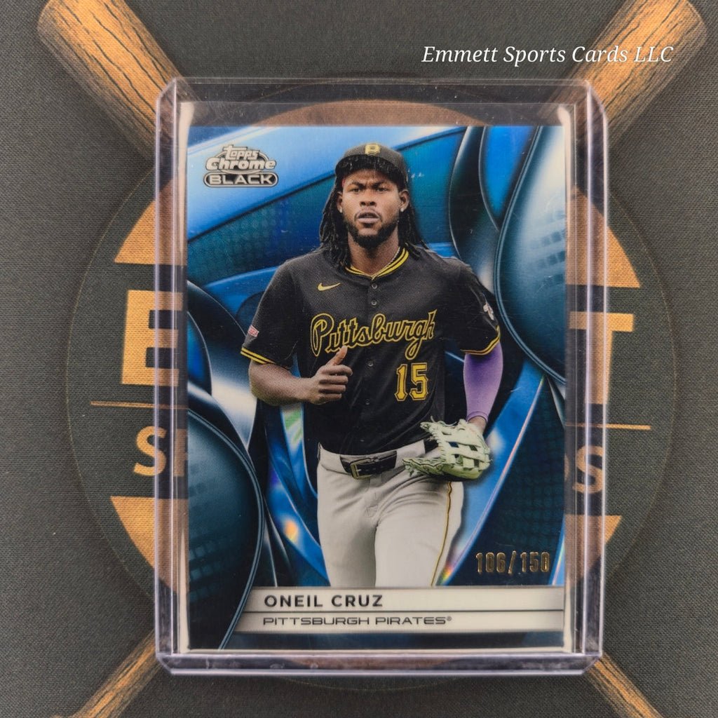 2025 Topps Chrome Black Oneil Blue Refractor /150 | The Break Room Cards-1