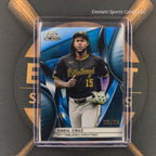 2025 Topps Chrome Black Oneil Cruz Blue Refractor /150 | The Break Room Cards-1