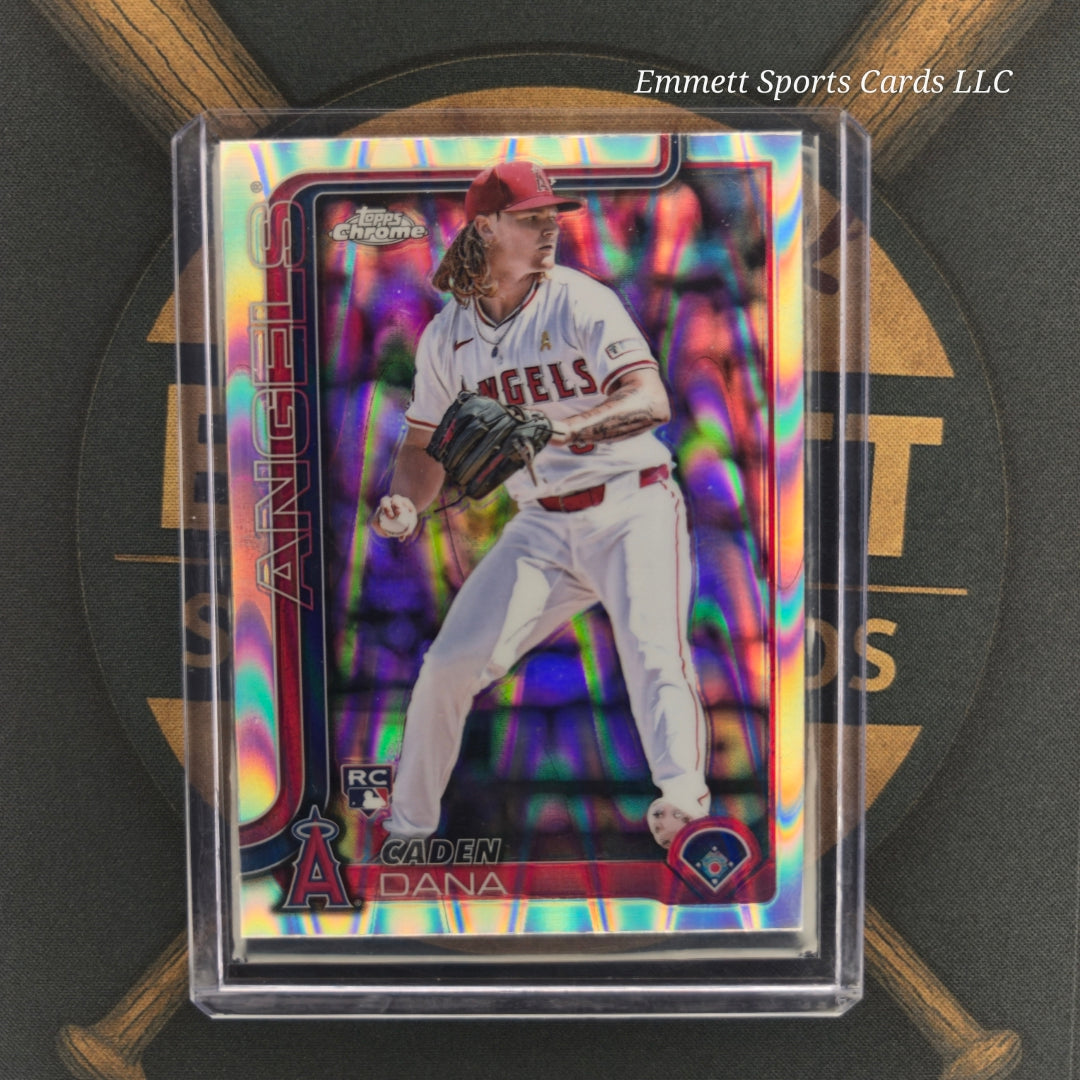 2025 Topps Chrome Caden Dana Raywave Refractor | The Break Room Cards-1