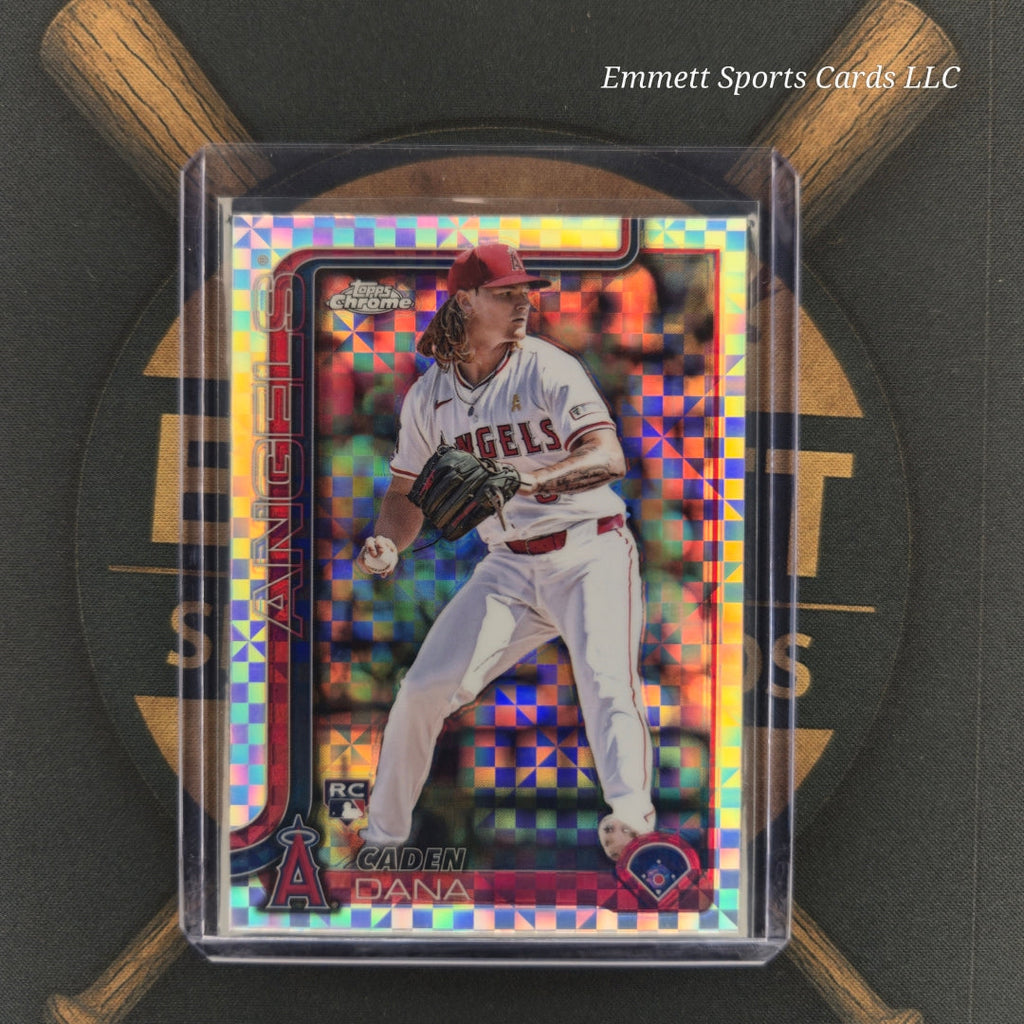 2025 Topps Chrome Caden Dana X-Fractor | The Break Room Cards-1
