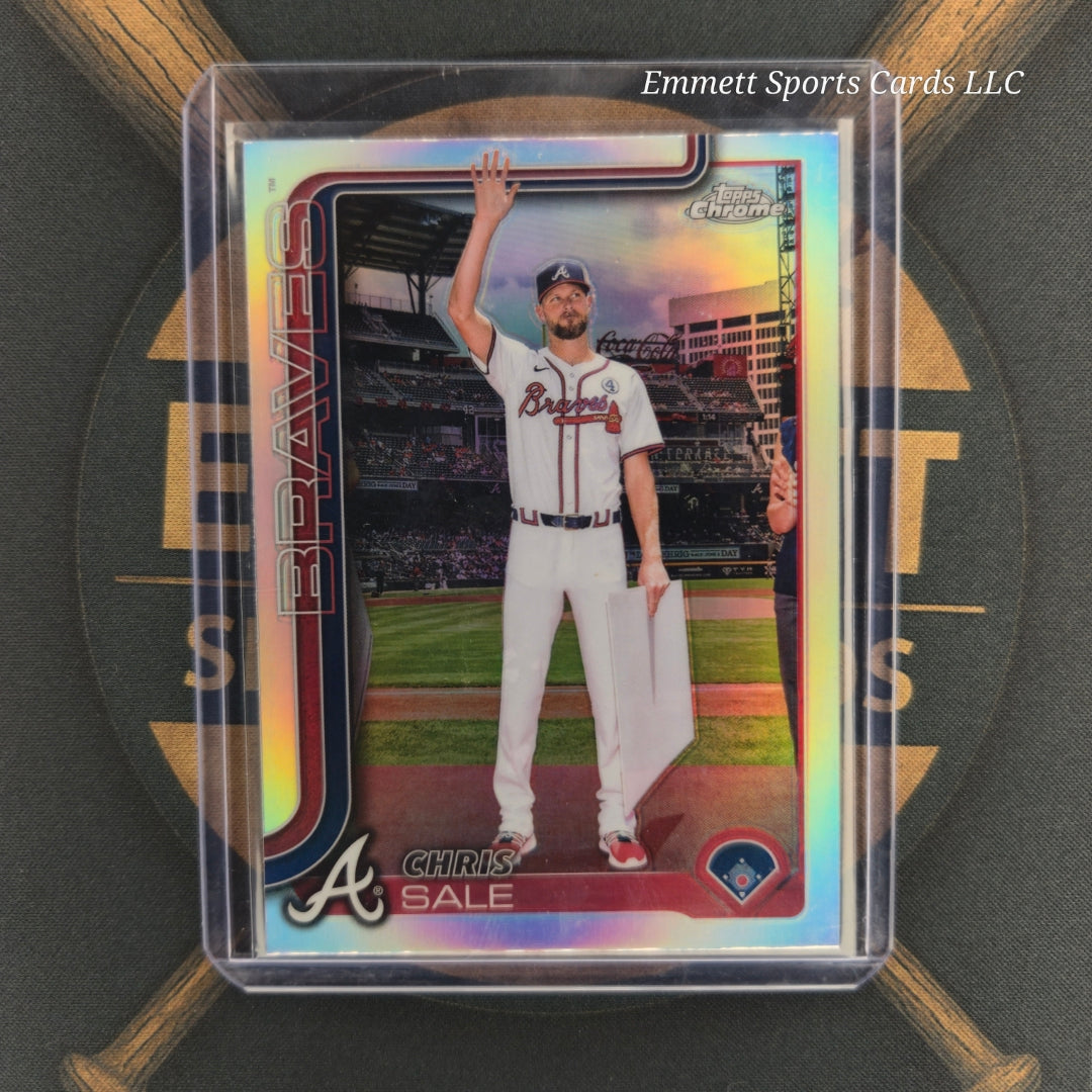 2025 Topps Chrome Chris Sale Image Variation | The Break Room Cards-1