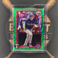 2025 Topps Chrome Dustin Harris Green Wave Refractor RC /99 | The Break Room Cards-1