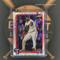 2025 Topps Chrome Kumar Rocker Raywave Refractor RC | The Break Room Cards-1