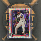 2025 Topps Chrome Kumar Rocker Raywave Refractor RC | The Break Room Cards-1