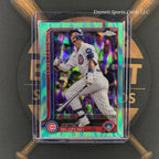 2025 Topps Chrome Seiya Suzuki Aqua Raywave Refractor /199 | The Break Room Cards-1
