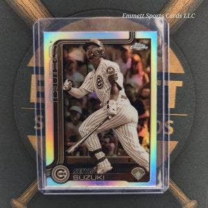 2025 Topps Chrome Seiya Suzuki Sepia Refractor