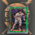 2025 Topps Chrome Shay Whitcomb Green Lava Refractor RC /99 | The Break Room Cards-1