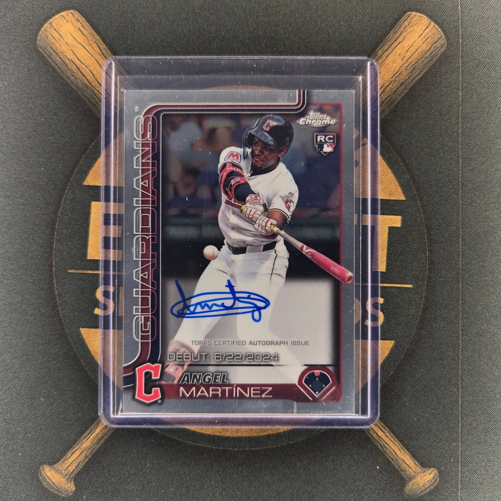 2025 Topps Chrome Update Angel Martinez Auto | The Break Room Cards™-1