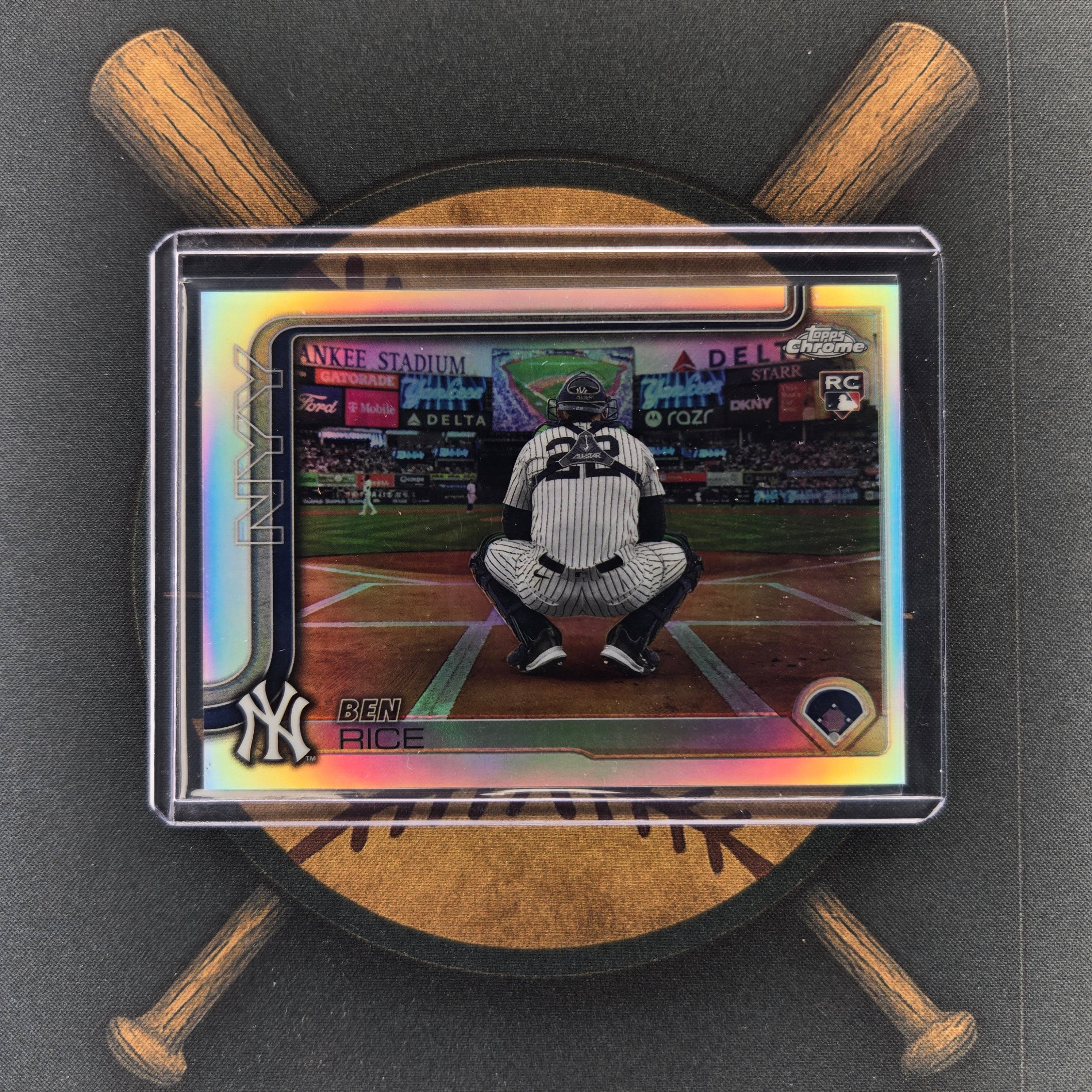 2025 Topps Chrome Update Ben Rice Image Variation | The Break Room Cards™-1