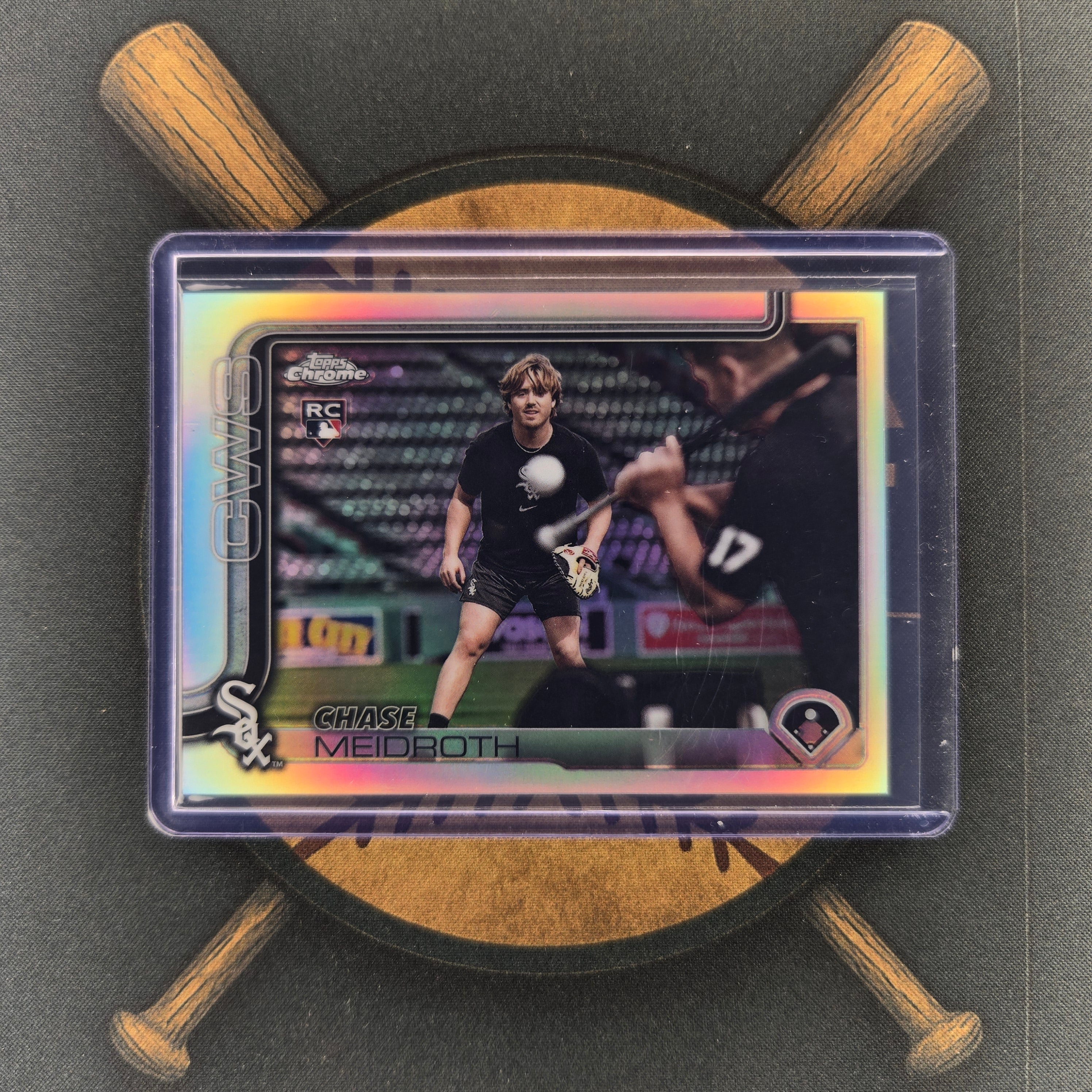 2025 Topps Chrome Update Chase Meidroth Image Variation | The Break Room Cards™-1