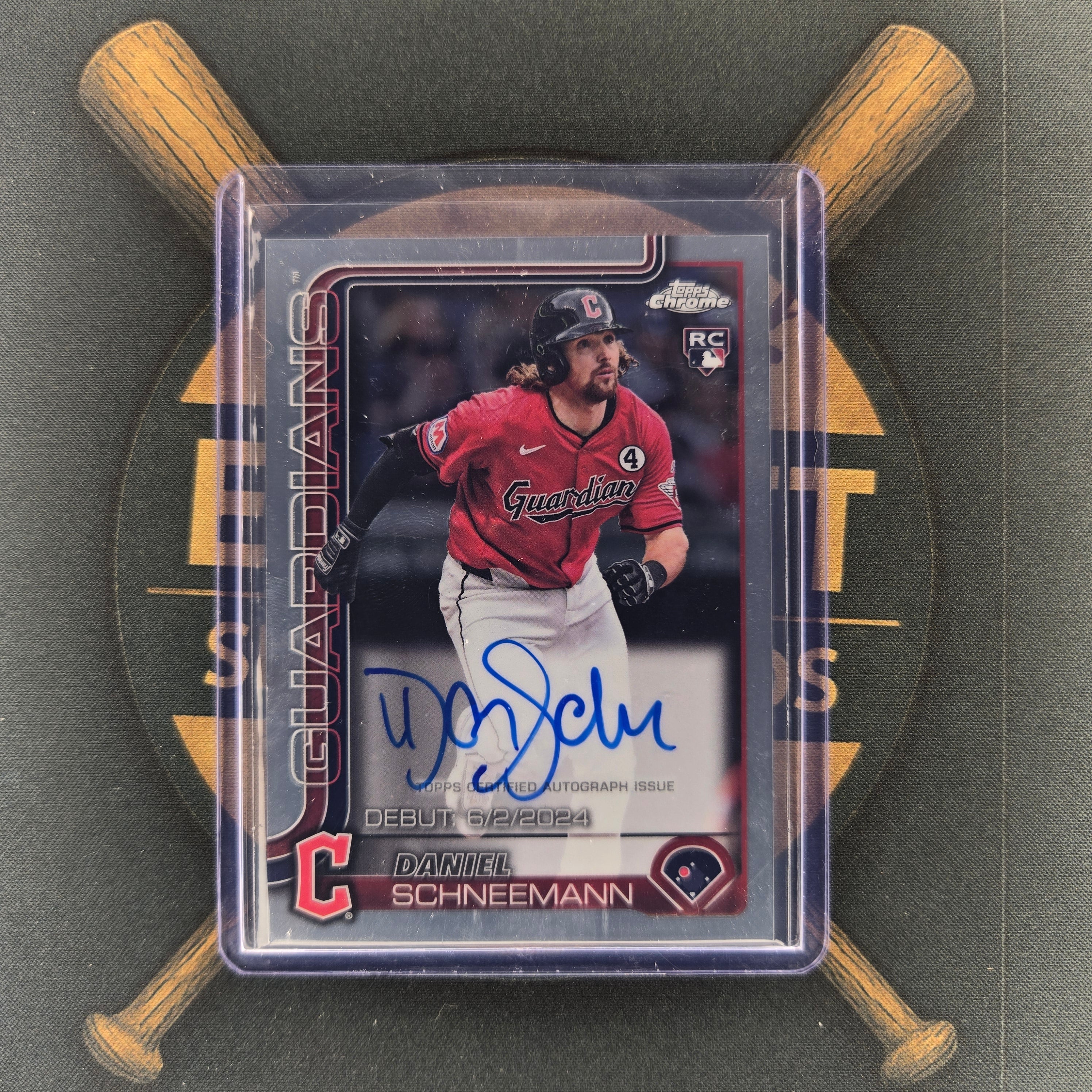 2025 Topps Chrome Update Daniel Schneemann Auto | The Break Room Cards™-1