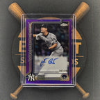 2025 Topps Chrome Update Jake Bird Purple Auto | The Break Room Cards™-1