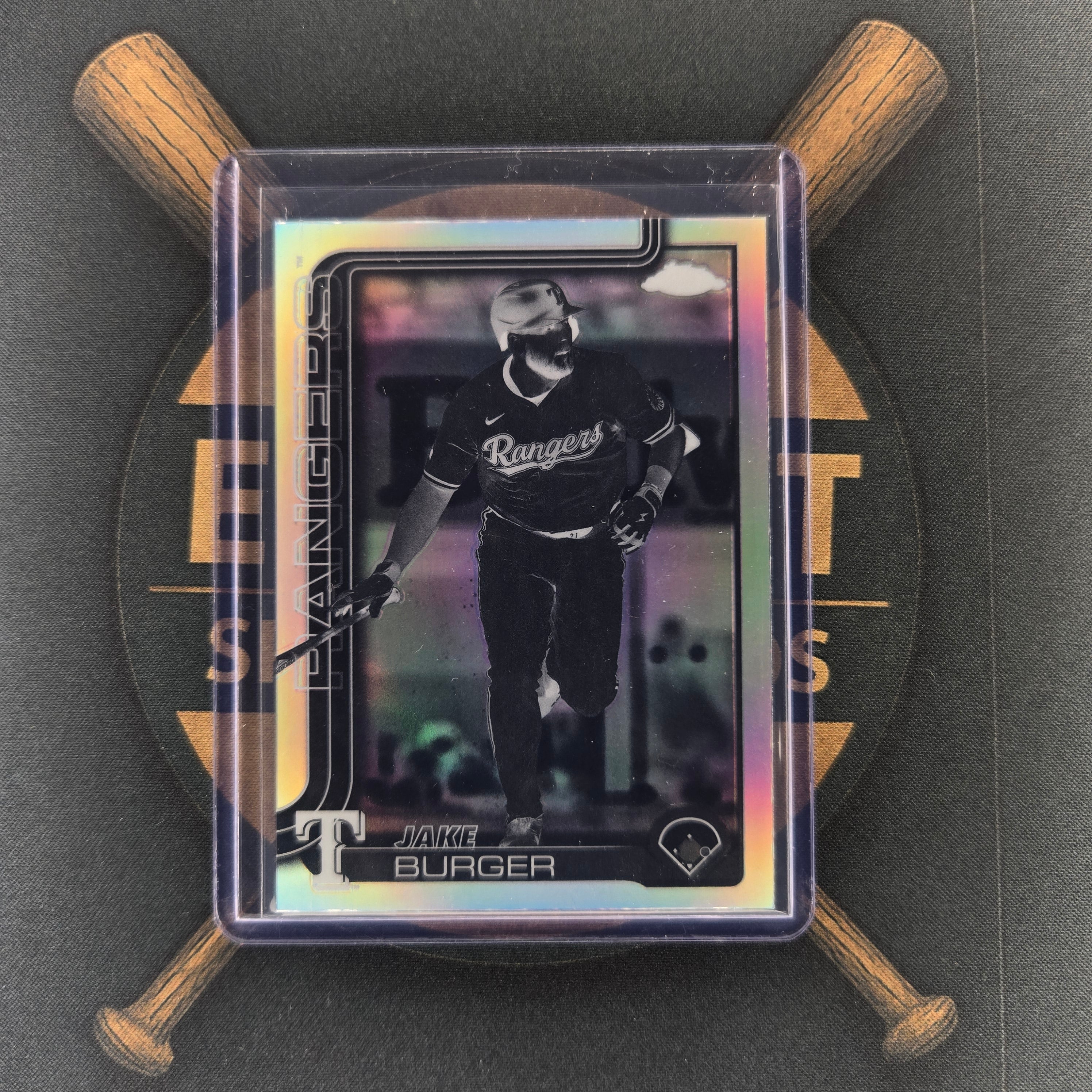 2025 Topps Chrome Update Jake Burger Negative | The Break Room Cards™-1