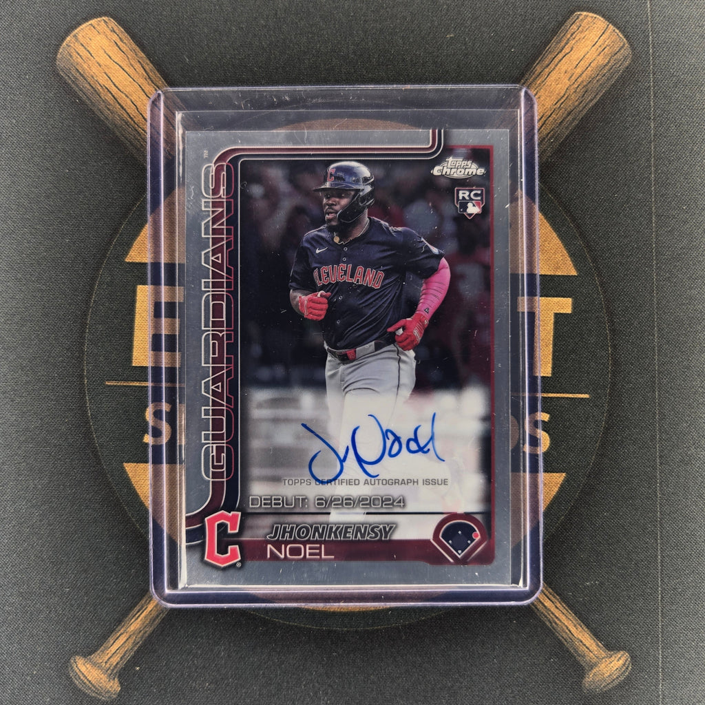 2025 Topps Chrome Update Jhonkensy Noel Auto | The Break Room Cards™-1
