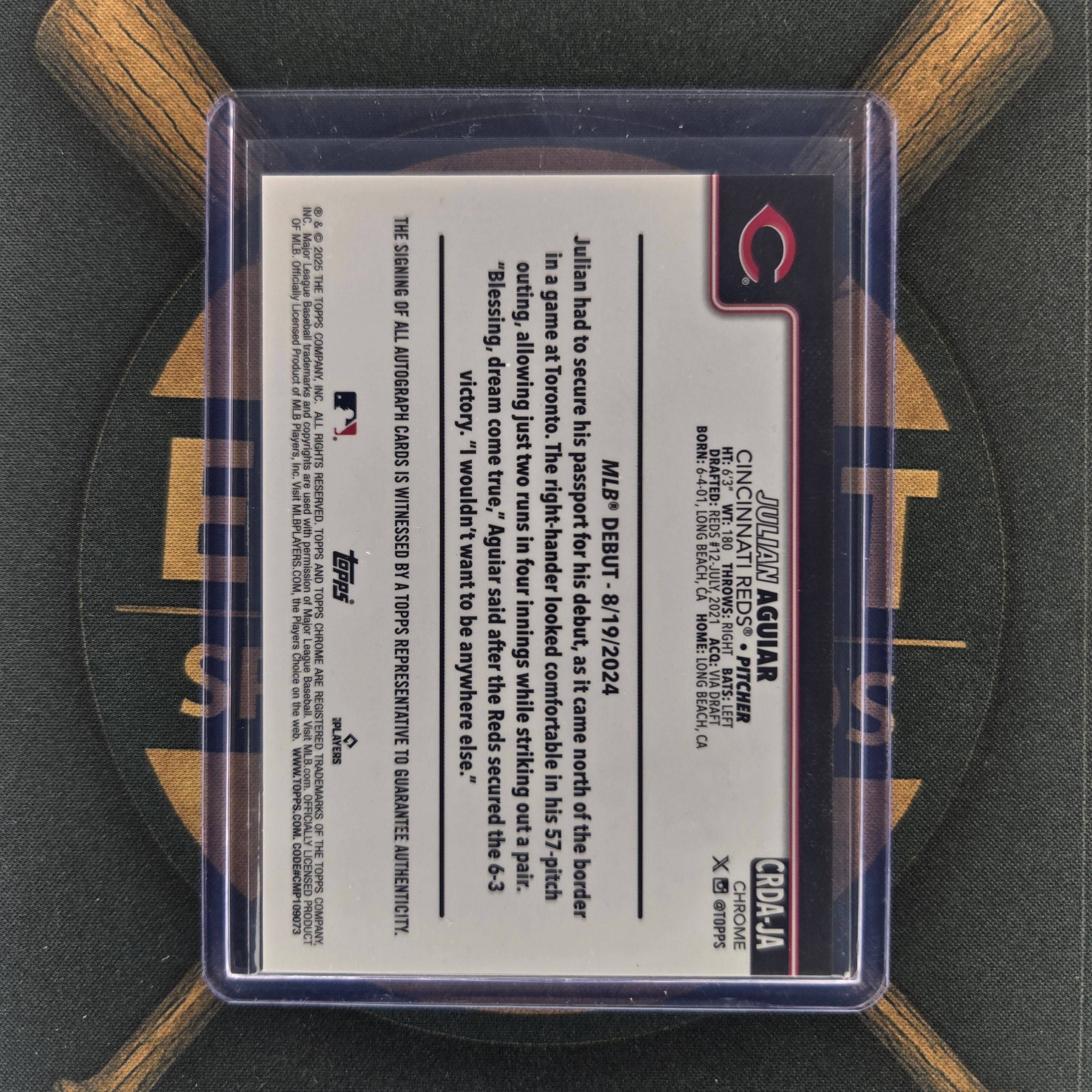2025 Topps Cosmic Chrome Kristian Campbell Ultraviolet Beam | The Break Room Cards™-2