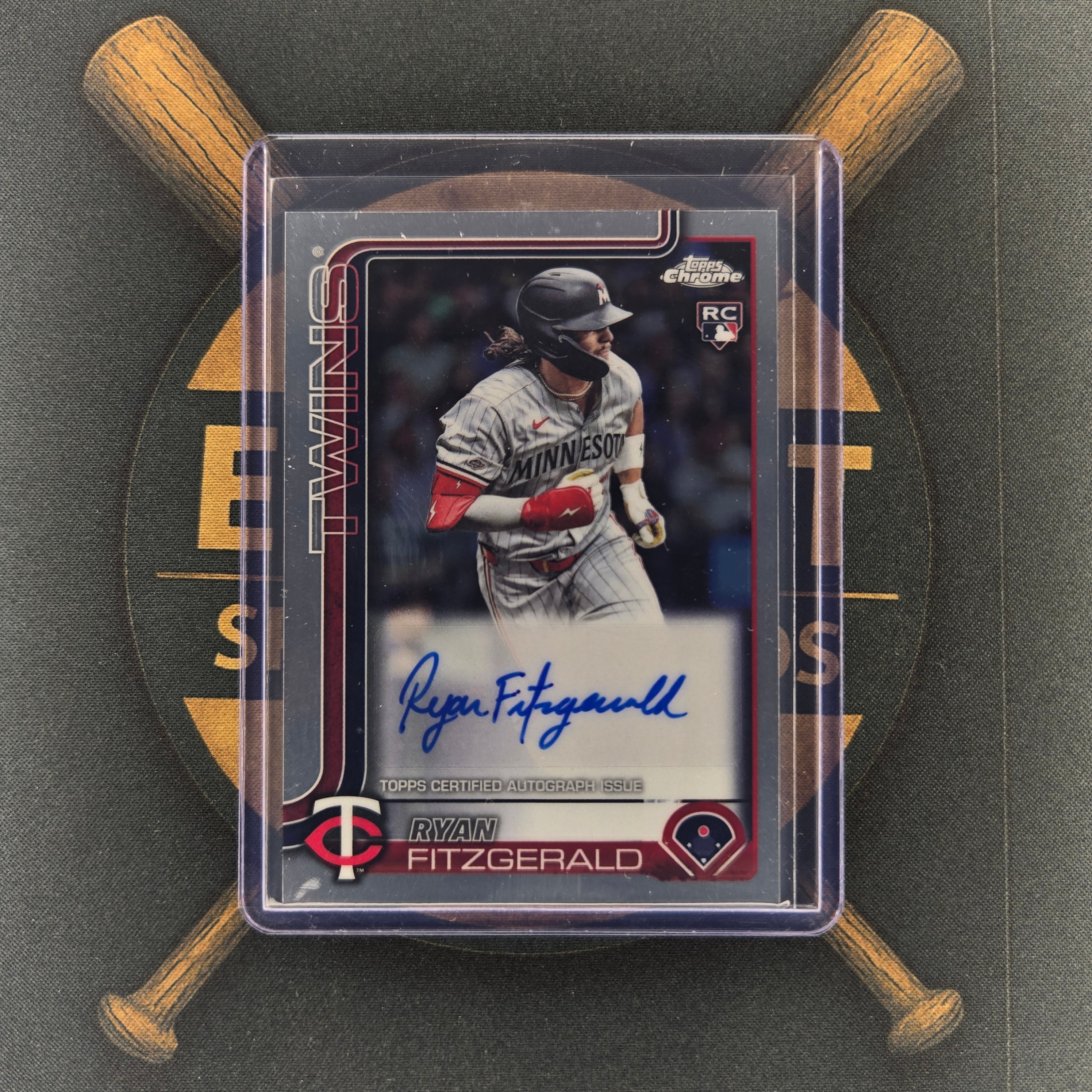 2025 Topps Chrome Update Ryan Fitzgerald Auto | The Break Room Cards™-1