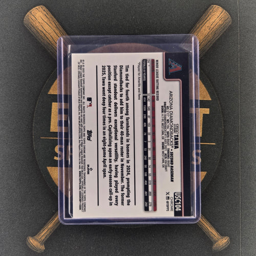 2025 Topps Chrome Update Tim Tawa Green Geometric | The Break Room Cards™-2