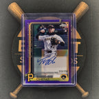 2025 Topps Chrome Update Tsung-Che Cheng Purple Auto | The Break Room Cards™-1