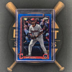 2025 Topps Chrome Update Will Wilson Blue Wave | The Break Room Cards™-1