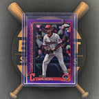 2025 Topps Chrome Update Will Wilson Purple
