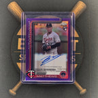 2025 Topps Chrome Update Zebby Matthews Purple Auto | The Break Room Cards™-1
