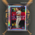 2025 Topps Chrome Wyatt Langford Topps Logo Refractor | The Break Room Cards-1