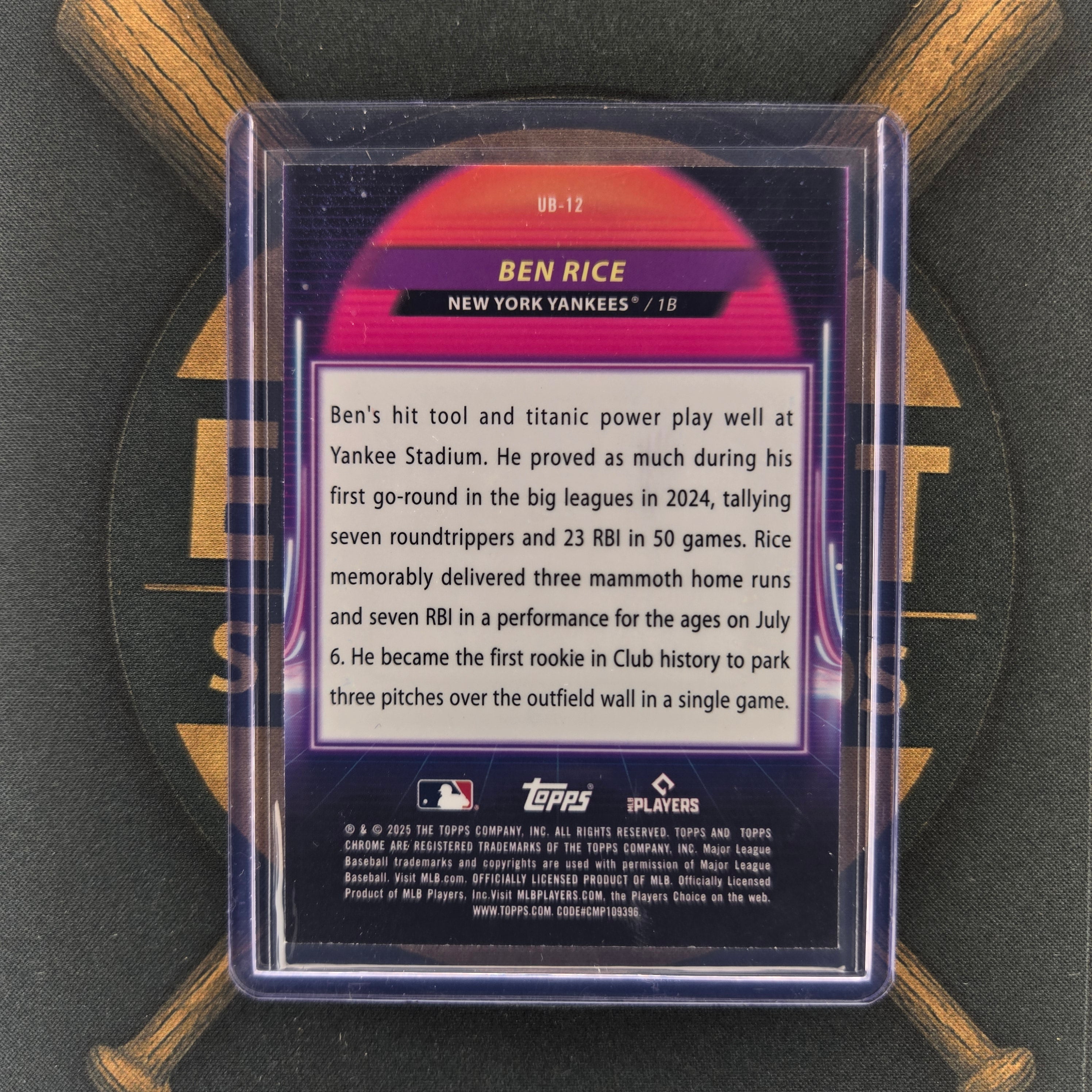 2025 Topps Cosmic Chrome Kristian Campbell Ultraviolet Beam | The Break Room Cards™-2