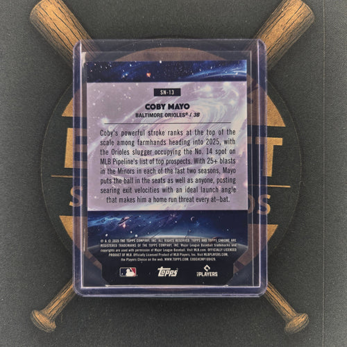 2025 Topps Cosmic Chrome Coby Mayo Stella Nova | The Break Room Cards™-2