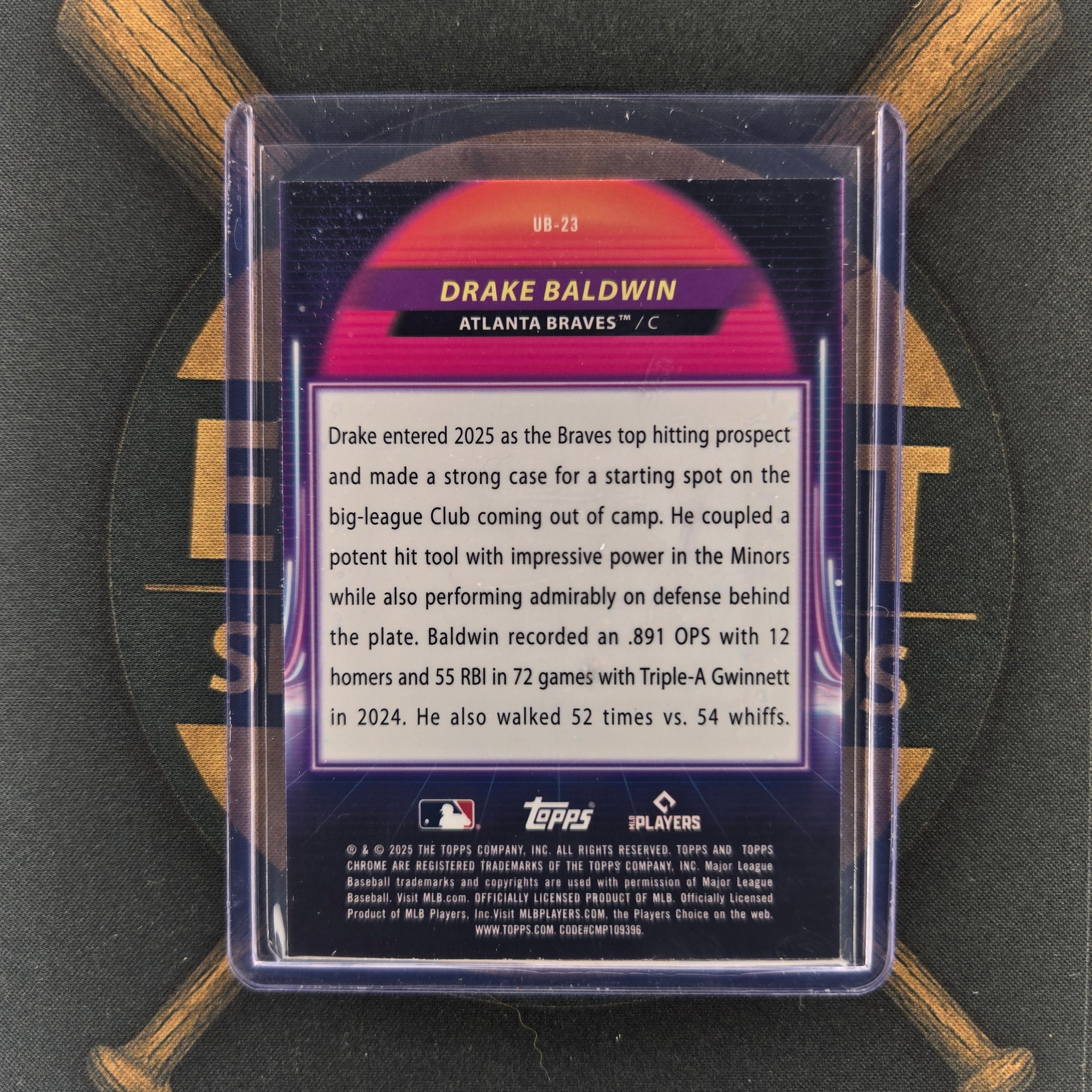 2025 Topps Cosmic Chrome Kristian Campbell Ultraviolet Beam | The Break Room Cards™-2