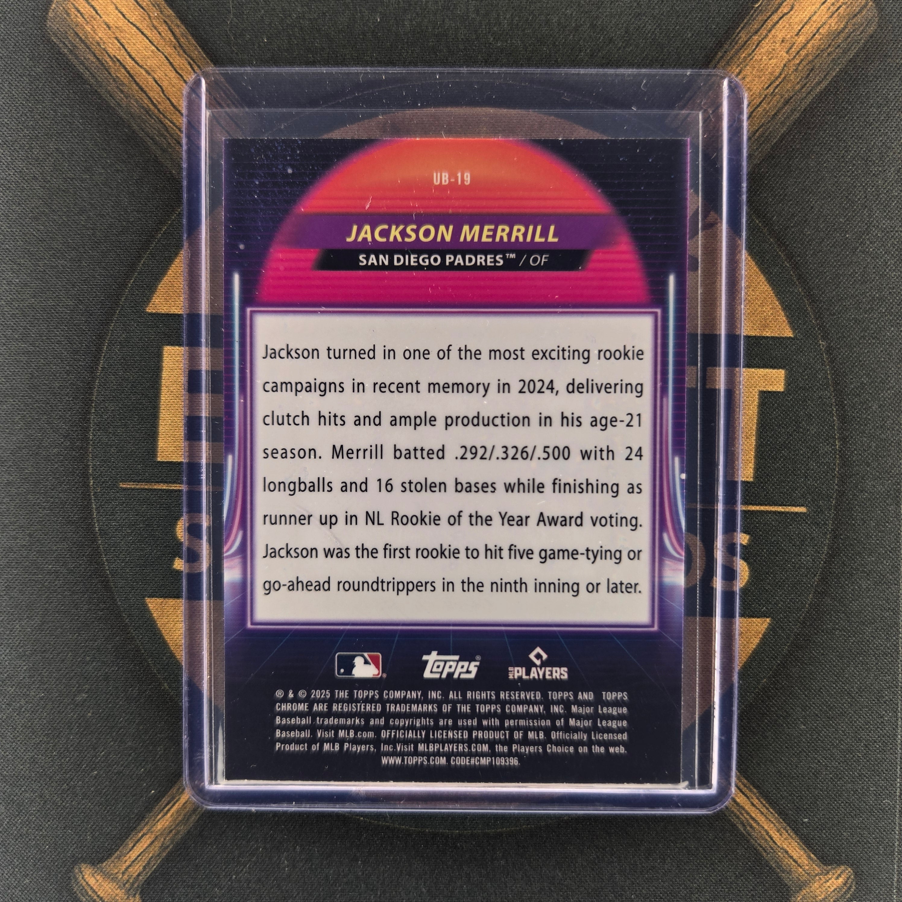2025 Topps Cosmic Chrome Kristian Campbell Ultraviolet Beam | The Break Room Cards™-2