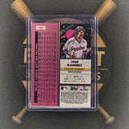 2025 Topps Cosmic Chrome Jose Ramirez Green Space Dust | The Break Room Cards™-2